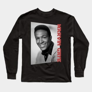 marvin gaye classic portrait Long Sleeve T-Shirt